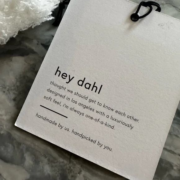 NWT Cozy Winter White Cuffed Hat by Bella Dahl - Picture 3 of 8